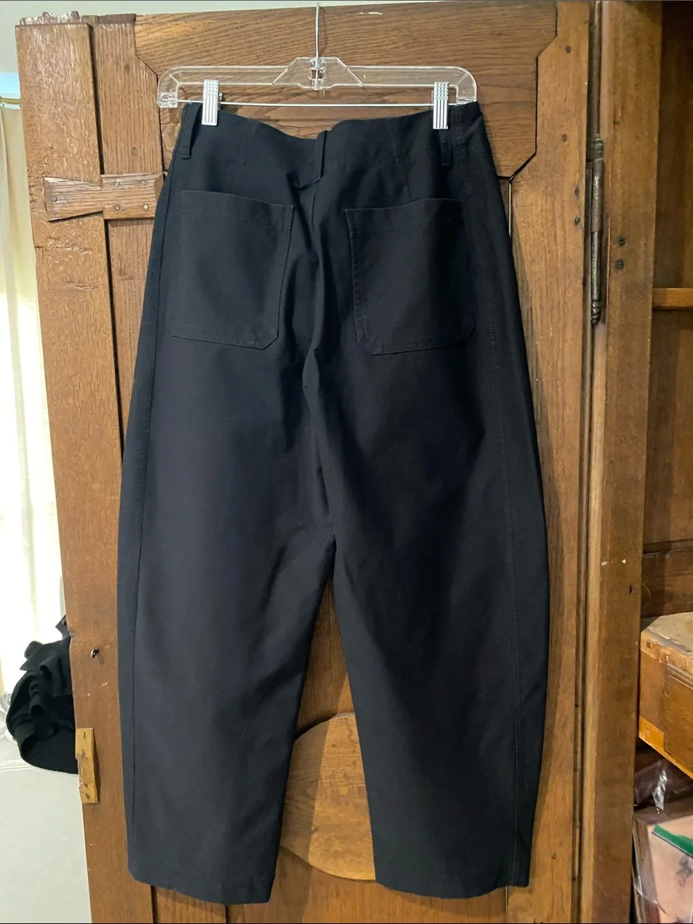 Athleta Black High-Rise Workwear Chinos